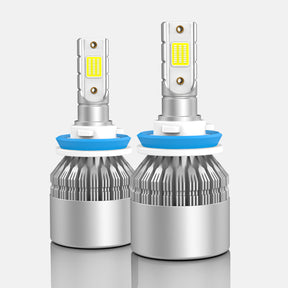 2 Sided H11/H8/H9/H16 LED Headlight Bulbs, Pack of 2